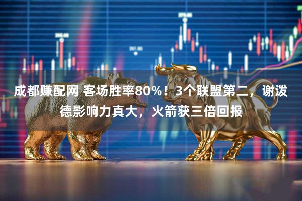 成都赚配网 客场胜率80%！3个联盟第二，谢泼德影响力真大，火箭获三倍回报